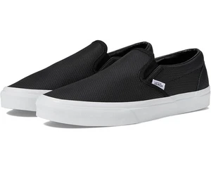 Vans Classic Slip-On Perf Leather Sneaker Unisex Men's Shoes US 8.5 Black - Picture 1 of 1