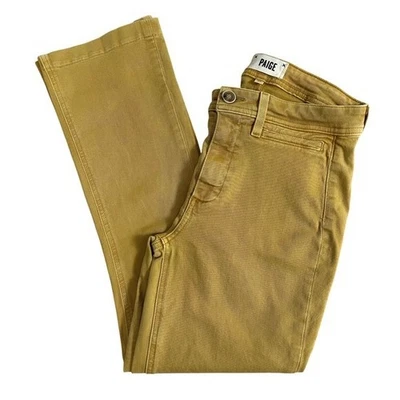 Paige Anthropologie Colette crop flare mid rise jeans size 27 - Image 1 of 4