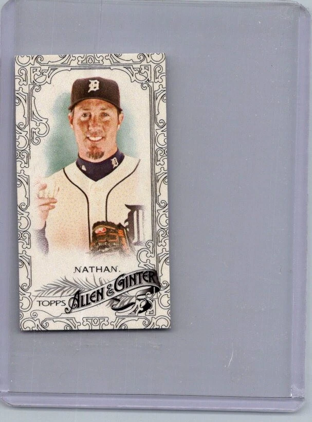 2015 Topps Allen & Ginter #295 Joe Nathan Mini - Image 1 of 2