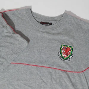 Wales Team Training Jersey Mens Large Football Soccer Shirt Gray - Picture 1 of 7