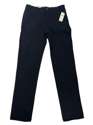 Pantalones estilo chino uniforme azul marino talla 10 Gap para niña cintura ajustable Foto 1 de 4