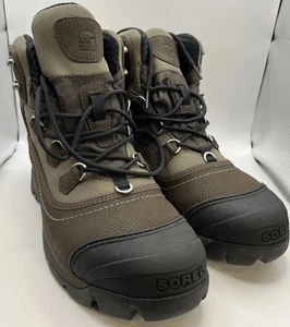 Sorel Größe 10 Herren Timberwolf Leder Stiefel Wasserdicht Thinsulate NM 1639-231 - Bild 1 von 9