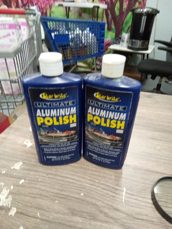 Paquete de 2 pulidores de aluminio Starbrite Ultimate 16 fl oz 420 dt Foto 1 de 1