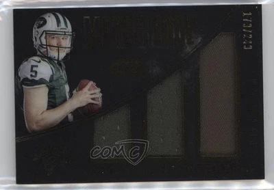 2016 Black Gold Mother Lode Triple Memorabilia Christian Hackenberg Rookie RC - Image 1 of 2