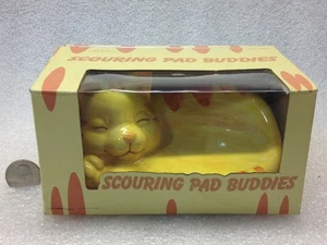 Cat Scouring Pad Holder 6 x 2 3/4 - Picture 1 of 5