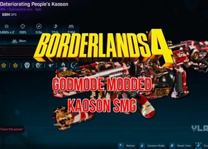 Borderlands 4 Modded Level 50 Weapon Godmode Damage Kaoson SMG XBOX X/S PS5 PC - Picture 1 of 3