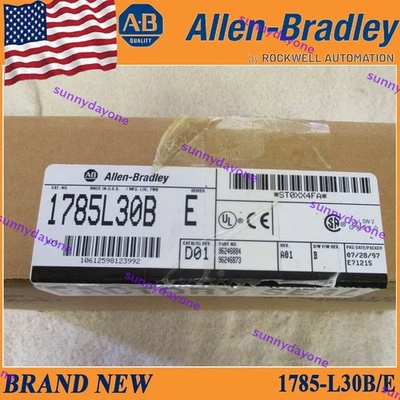 NEW PLC 1785-L30B Ser E Rev H01 FW D.1 PLC 5/30 Processor Module 1785-L30B - Image 1 of 4