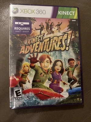 Kinect Adventures Game (Xbox 360, 2010) Brand New Factory Sealed - Image 1 of 2