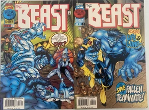 THE BEAST. NUMBER'S 2 & 3. (2 ISSUE 1987 LOT). MARVEL COMICS. - Picture 1 of 11