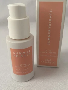 Summer Fridays CC Me Serum - Vitamin C Serum, volle Größe (1oz) Neu - Bild 1 von 5