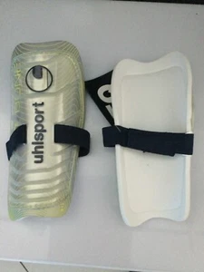 Parastinchi Calcio Uomo Uhlsport T-BORNE Grigio Perlato Taglia L Regolabili - Foto 1 di 6