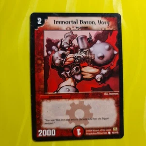 Immortal Baron, Vorg | Duel Masters DM01 TCG CCG | INGLESE | LP/EX #156 - Foto 1 di 2