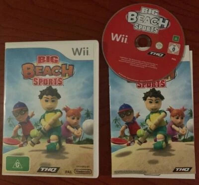 Big Beach Sports Nintendo Wii PAL Game With Manual - Image 1 of 4