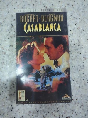 Casablanca, 1942 (VHS, 1996) Brand New Sealed, Humphrey Bogart, Ingrid Bergman - Image 1 of 2