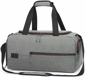Bolsa de lona MarsBro resistente al agua deportes gimnasio viaje fin de semana con compartimento para zapatos - Imagen 1 de 6