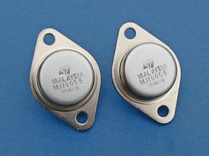 MJ10005 STMicroelectronics Npn Darlington Potenza Transitore Sacco Con 2 Pezzo - Foto 1 di 2