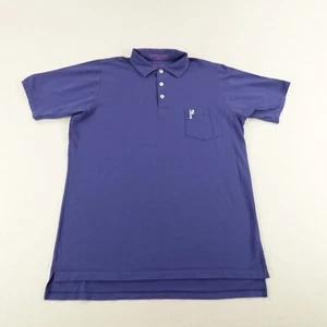 B Draddy Polo Shirt Mens Small Blue East West Invitational Performance Golf Wear - Picture 1 of 11