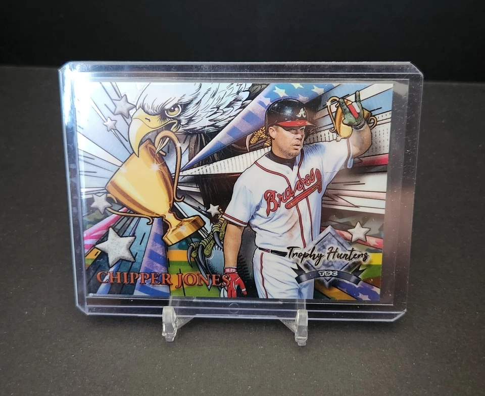 CHIPPER JONES 2022 Topps Stadium Club Chrome  Trophy Hunters Insert Card #RL-26 - Image 1 of 2