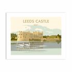 Leeds Castle, Kent 28X35cm Art Print By Dave Thompson