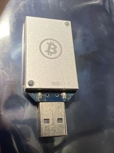 ASIC Miner Block Erupter Bitcoin Miner USB 333 MH/s Color Silver - Picture 1 of 2