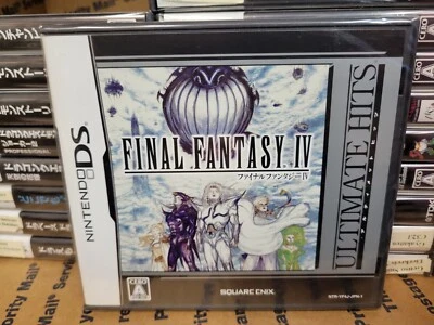 Final Fantasy IV Ultimate Hits (2007) New Factory Sealed Japan Nintendo DS NDS - Image 1 of 2