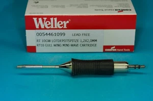 Weller RT 10GW Lötspitze abgeschrägt Spitzen-Größe 1,2 x 2,0 mm - Bild 1 von 4