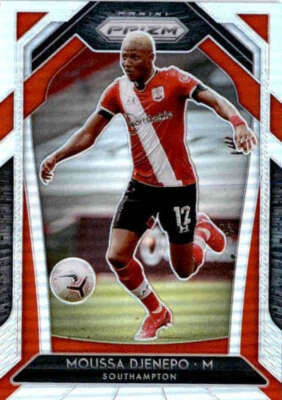 2020-21 Panini Prizm Premier League Prizms Silver #87 Moussa Djenepo Southampton - Image 1 of 2
