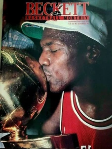 VINTAGE BECKETT BASKETBALL MAGAZINE-SEPTEMBER 1991 - ISSUE #14 - MICHAEL JORDAN - Picture 1 of 2