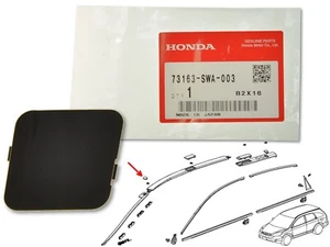 Windshield Garnish Lid Cover Left 73163-SWA-003 OE for Honda Cr-v - Picture 1 of 1