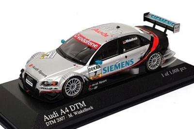 Minichamps 1/43 Scale 400 071787 - Audi A4 DTM DTM 2007 #7 Winkelhock - Image 1 of 4