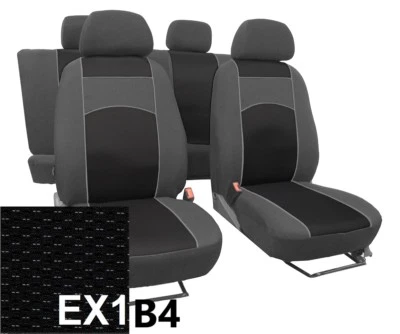 TAILORED SEAT COVERS For RENAULT KANGOO STEPWAY 2018 - 2020 UPHOLSTERY FBRIC  - Image 1 of 4