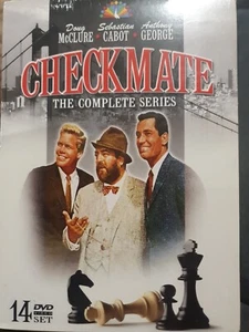 CHECKMATE THE COMPLETE CULT 1960 TV SERIES DVD DOUG McCLURE & SEBASTIAN CABOT - Picture 1 of 3