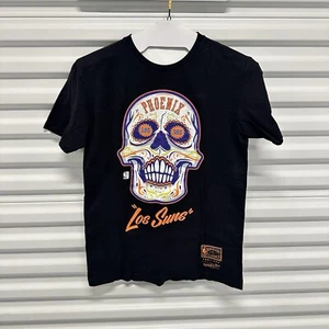 Camicia Mitchell & Ness Phoenix Suns "Los suns" adulto taglia media nera uomo - Foto 1 di 6