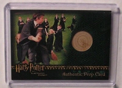 Harry Potter-Screen Used-SS-Relic-Cinema-Artbox-Movie-Prop Card-Practice Broom - Image 1 of 4