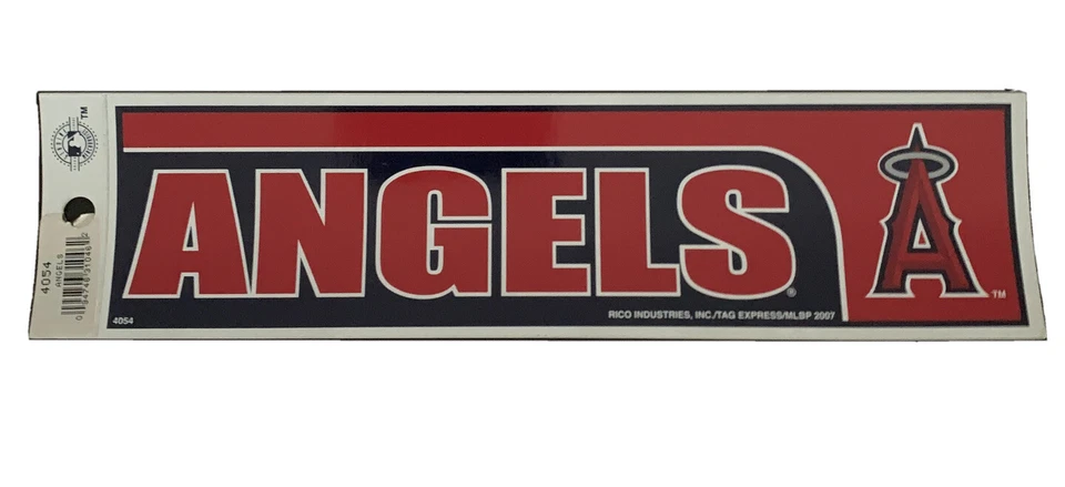 Bumper Strip Sticker 3”*12” Los Angeles Angels - Image 1 of 1