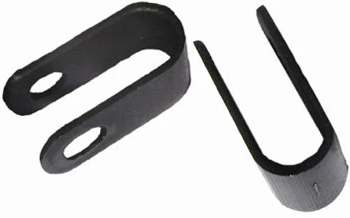 BAG of 5mm P Clip, 100 Piece Black UV Plastic 4.8MM U Clamp Hose Wire Pipe NYLON - image 1 of 1