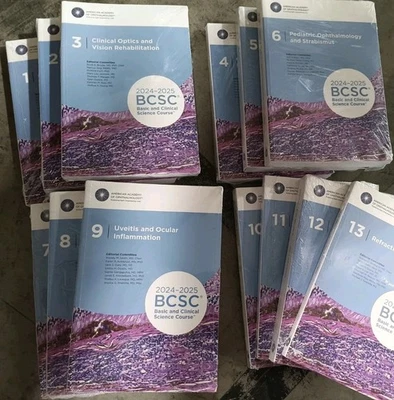 2024-2025 BCSC Basic & Clinical Science Course Complete Print Set - 13 Books - Image 1 of 4