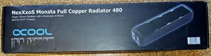 Alphacool NexXxoS Monsta Full Copper Radiator 480mm 4x120mm 80mm Wasserkühlung - Bild 1 von 8