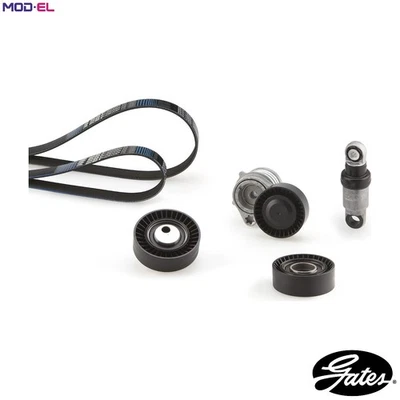 VRIBBED BELT SET K086PK1540 FOR BMW N52 B25 BE 2.5L M54 B30 3.0L M54 B25 2.5L - Image 1 of 4