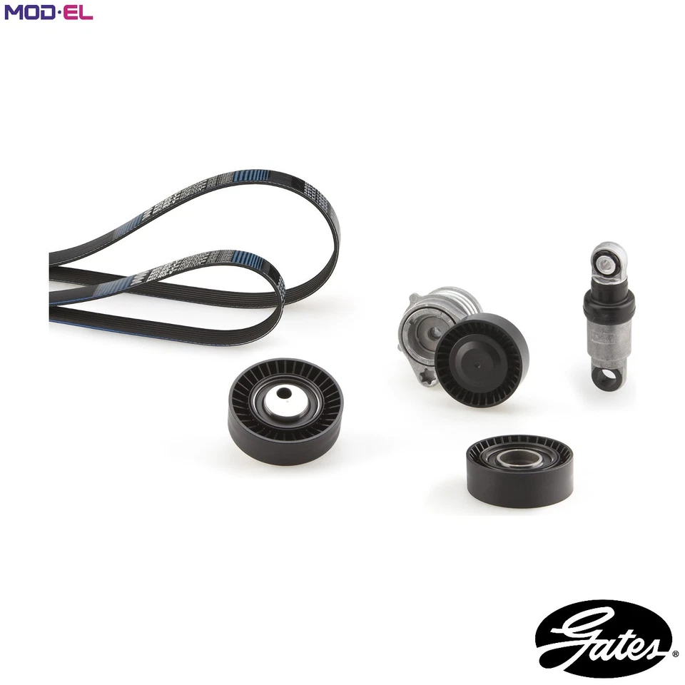 VRIBBED BELT SET K086PK1540 FOR BMW N52 B25 BE 2.5L M54 B30 3.0L M54 B25 2.5L - Image 1 of 4