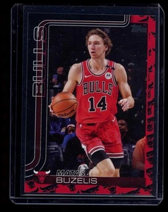 2025-26 Topps #37 Matas Buzelis Diamante Rojo - Imagen 1 de 2
