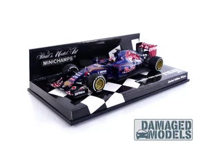 DAMAGED MODEL FD #284- MINICHAMPS 1/43 - TORO ROSSO Renault STR10 - 2015 - Picture 1 of 8