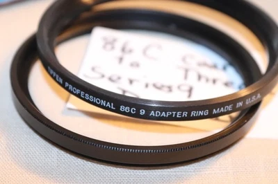 Anillo ADAPTADOR EXC Tiffen 86C a Serie 9, 86mm C Rosca GROSA con Anillo de Retención Foto 1 de 4
