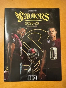 NEW “HIM” Movie USFF Saviors 2025-2026 Season Guide Magazine With Vintage Poster - Foto 1 di 8