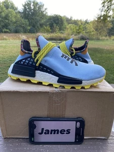 Adidas Pharrell X NMD Human Race Inspiration Pack EE7581 Size 8.5 Men - Picture 1 of 9