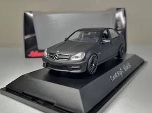 Schuco 1:43 Mercedes-Benz C63 AMG C-Class W204 Facelift Concept Black Model Car - Picture 1 of 18