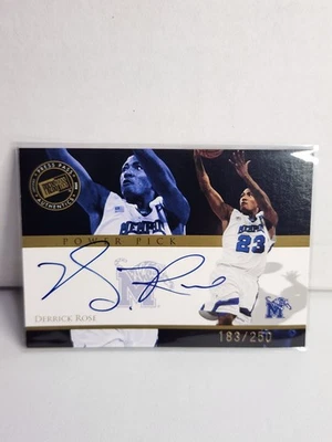 2008 Press Pass - Power Pick Derrick Rose /250 (RC) - Image 1 of 3