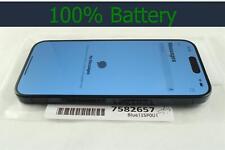 Apple iPhone 15 Pro 1TB Blue Unlocked AT&T T-Mobile Verizon 100% batt! 7582657