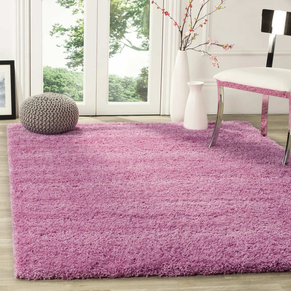 Safavieh Power Loomed PINK Plush Shag Area Rugs - SG151-3232 - Image 1 of 1