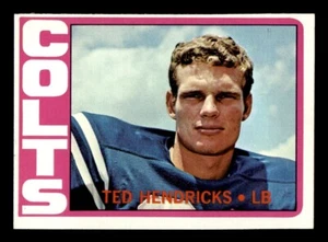 1972 Topps Football Ted Hendricks #93 NM+ - Picture 1 of 2